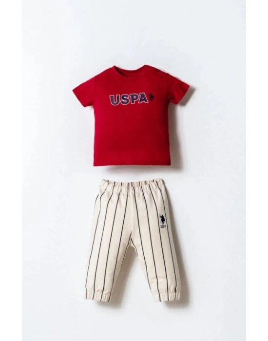 U.S. Polo 3lü Takım USB2871 Kırmızı