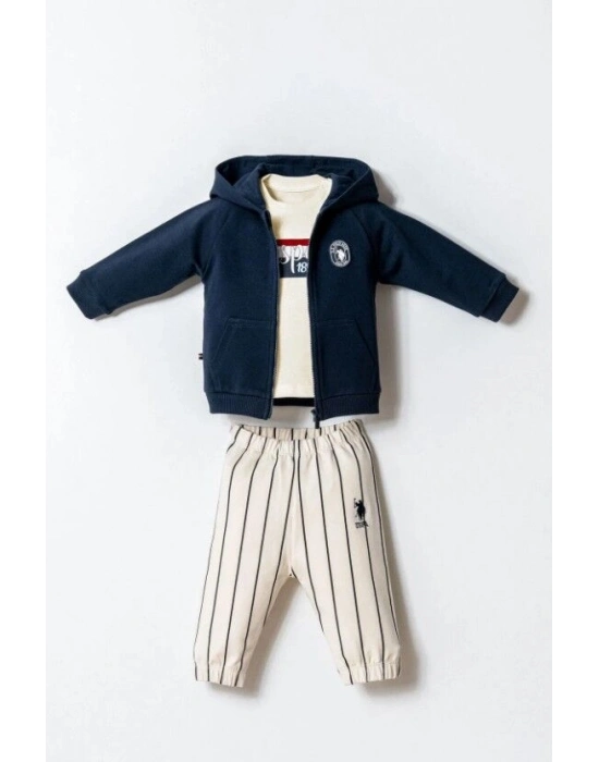 U.S. Polo 3lü Takım USB2872 Lacivert