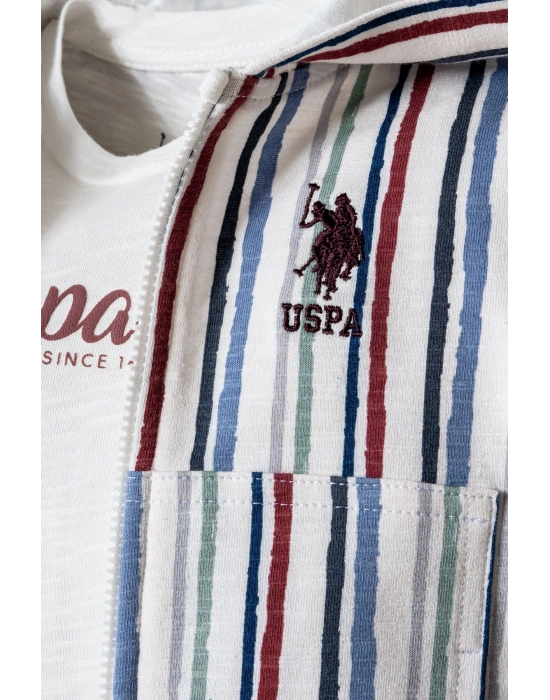 U.S. Polo 3lü Takım USB2878 Beyaz