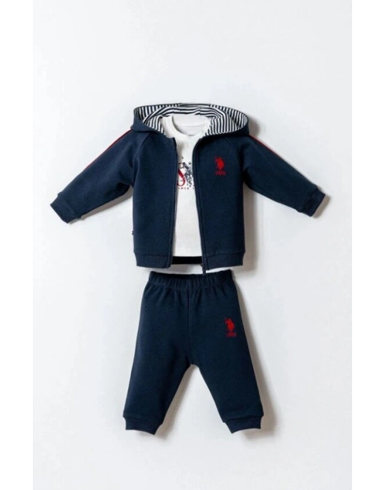 U.S. Polo 3lü Takım USB2909 Lacivert