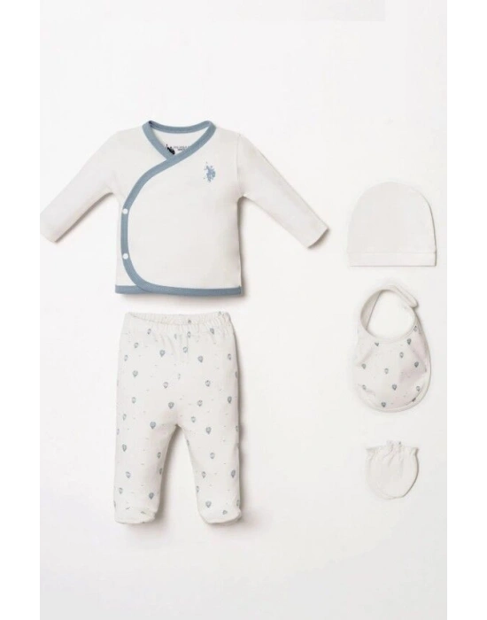 U.S. Polo 5li Hastane Çıkışı USB2851 Beyaz