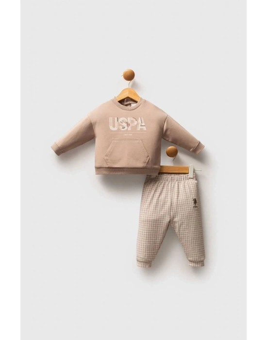 U.S. Polo Assn 2 li Takım USB2578 Kum