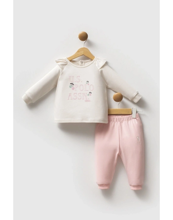 U.S. Polo Assn 2 li Takım USB2749 Ekru