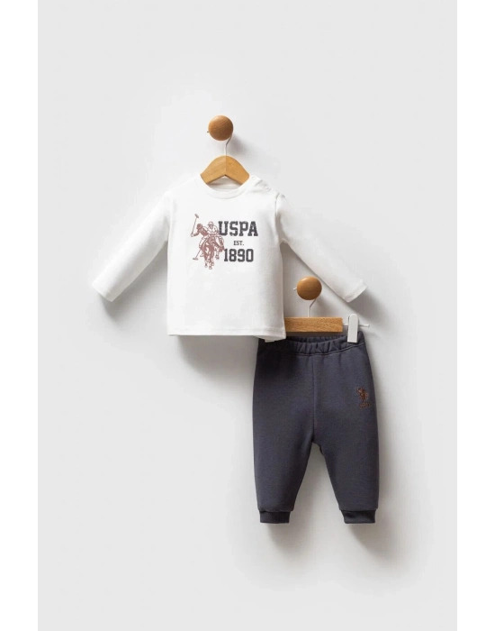 U.S. Polo Assn 3lü Takım USB2561 Füme