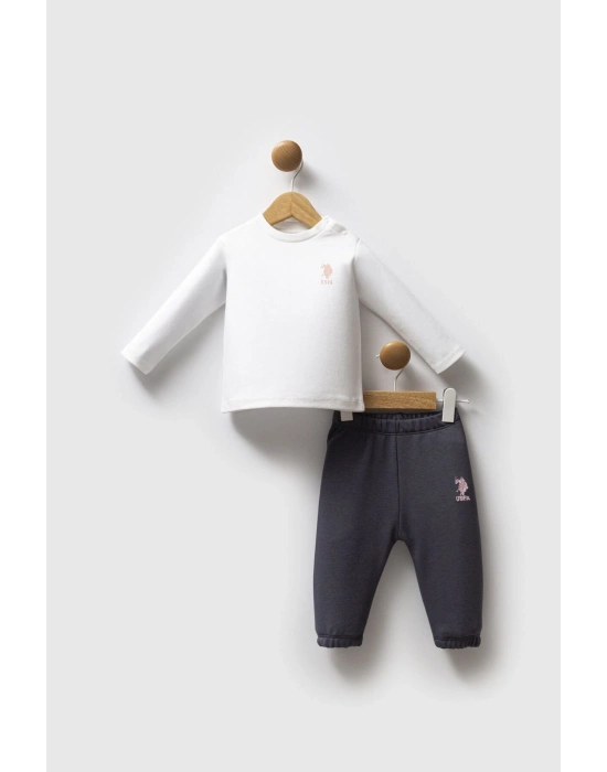 U.S. Polo Assn 3lü Takım USB2766 Somon