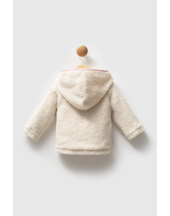 ÇOK SATAN Bebek Mont USB2776 Ekru