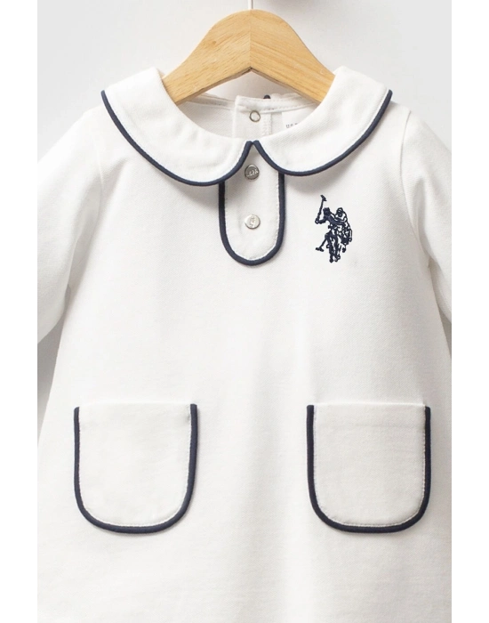 U.S. Polo Assn Elbise USB2740 Beyaz