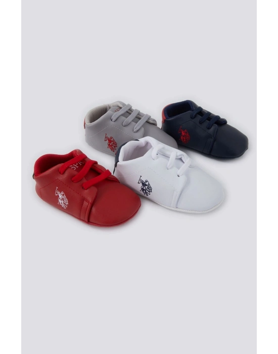 U.S. Polo Assn  Erkek Bebek Ayakkabı USB1308 Kırmızı