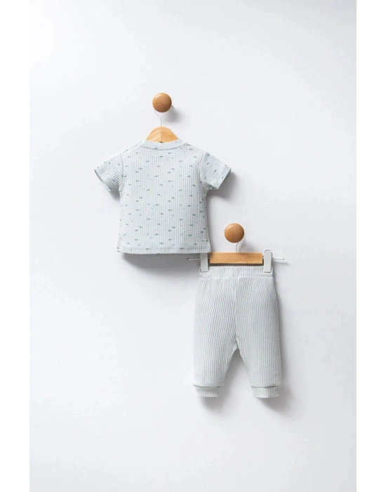 U.S Polo Bebek 2Li Takım USB2311 Su Yeşili