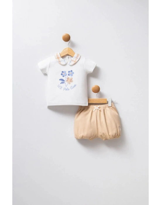 U.S Polo Bebek 2Li Takım USB2380 Beyaz