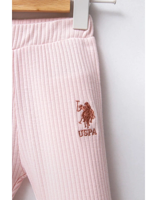 U.S Polo Bebek 2Li Takım USB2456 Pudra