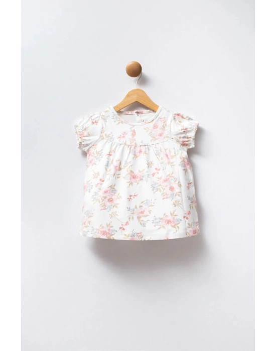 U.S Polo Bebek Elbise USB2417 Beyaz