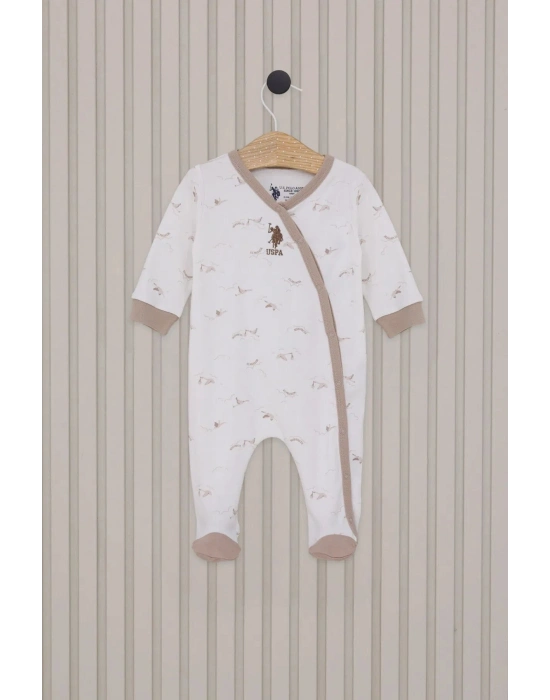 U.S Polo Bebek Tulum USB2019 Krem