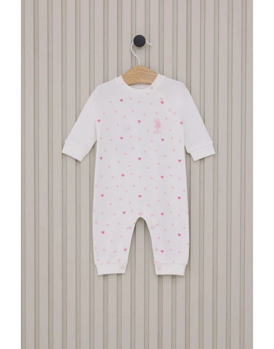 U.S Polo Bebek Tulum USB2105 Krem