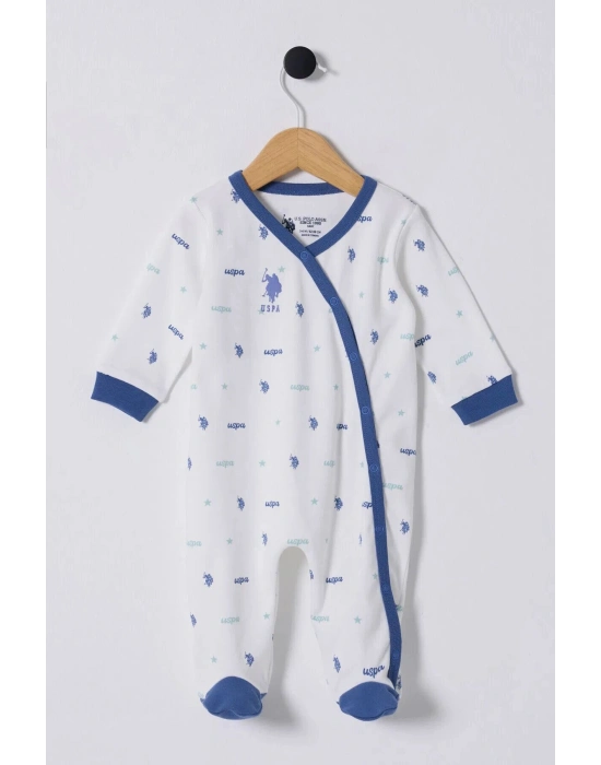 U.S Polo Bebek Tulum USB2248 Beyaz