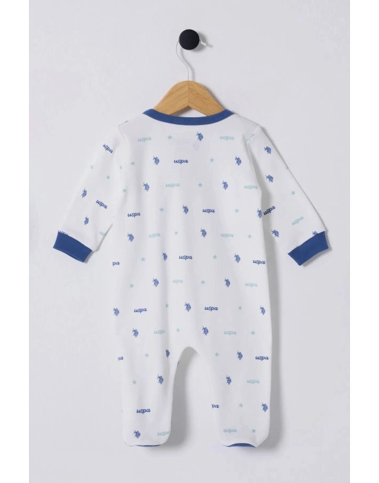 U.S Polo Bebek Tulum USB2248 Beyaz