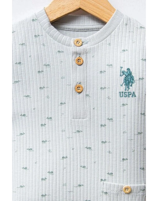 U.S Polo Bebek Tulum USB2312 Su Yeşili