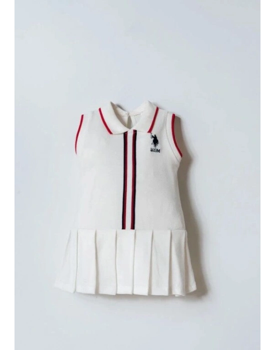 U.S. Polo Elbise USB2960 Beyaz