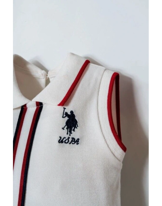 U.S. Polo Elbise USB2960 Beyaz