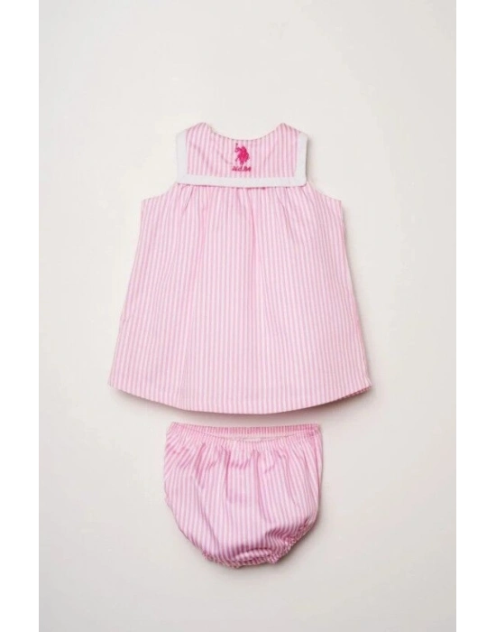 U.S. Polo Elbise USB3014 Pembe