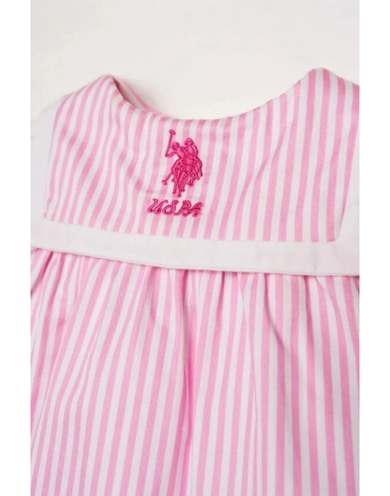 U.S. Polo Elbise USB3014 Pembe