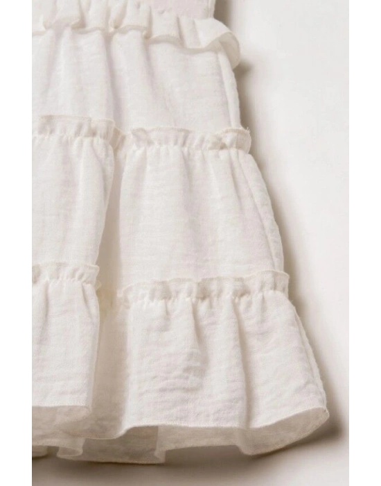 U.S. Polo Elbise USB3033 Beyaz