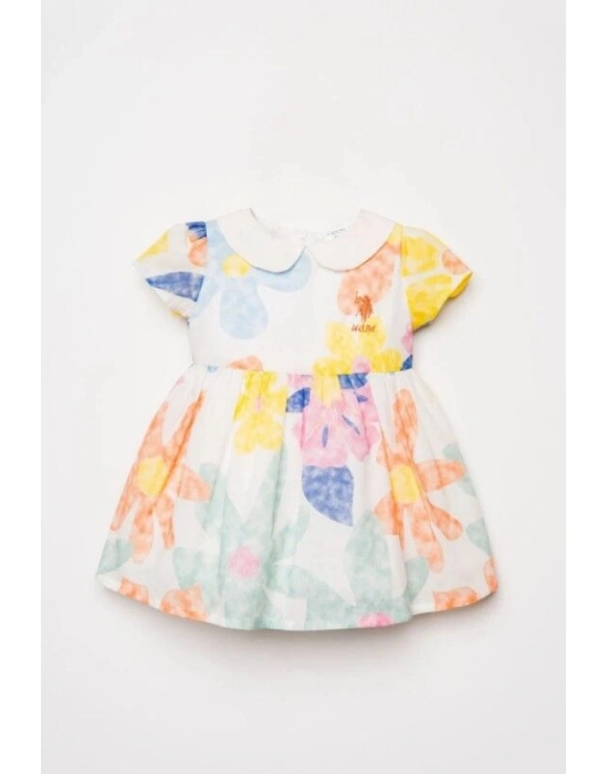 U.S. Polo Elbise USB3036 Renkli