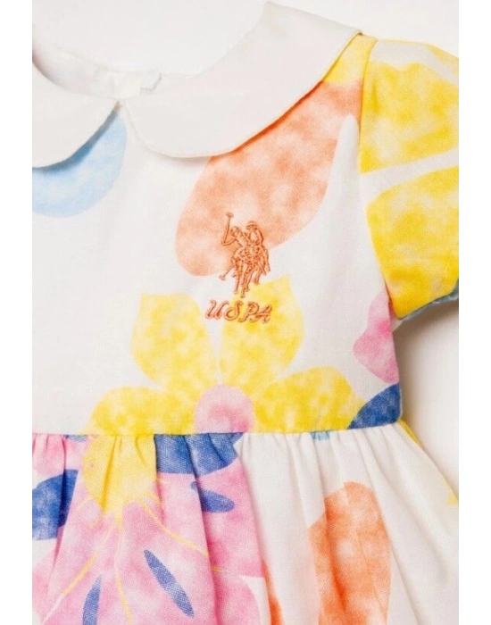 U.S. Polo Elbise USB3036 Renkli