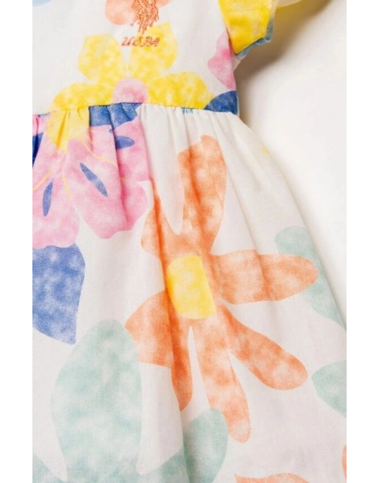 U.S. Polo Elbise USB3036 Renkli