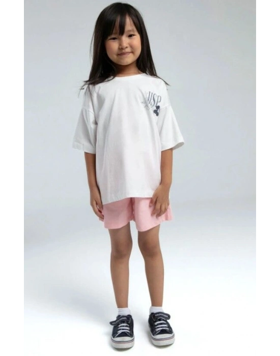 U.S. Polo Şort Takım US2072-G Beyaz