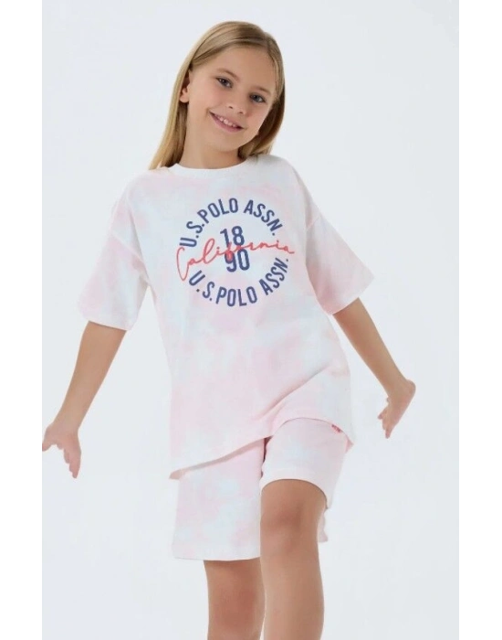 U.S. Polo Şort Takım US2514-4 Coral