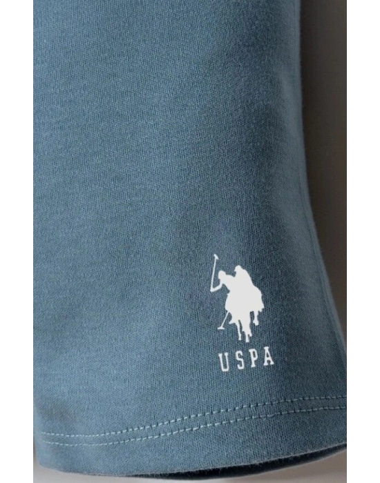 U.S. Polo Şortlu Takım USB2855 Beyaz