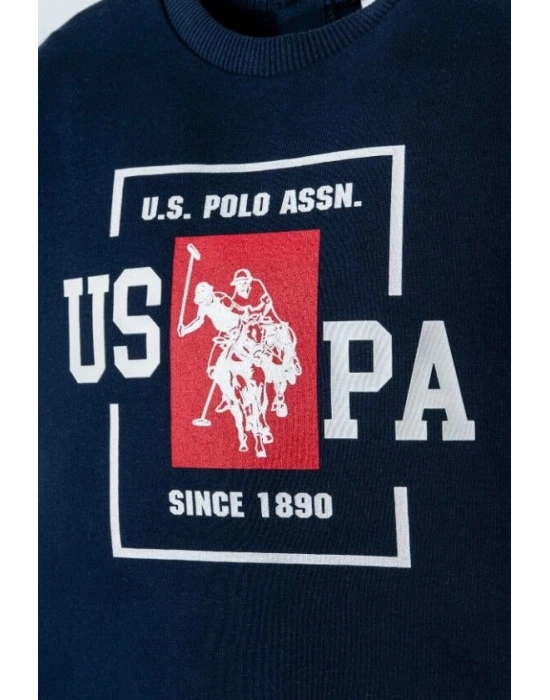 U.S. Polo Şortlu Takım USB2868 Lacivert