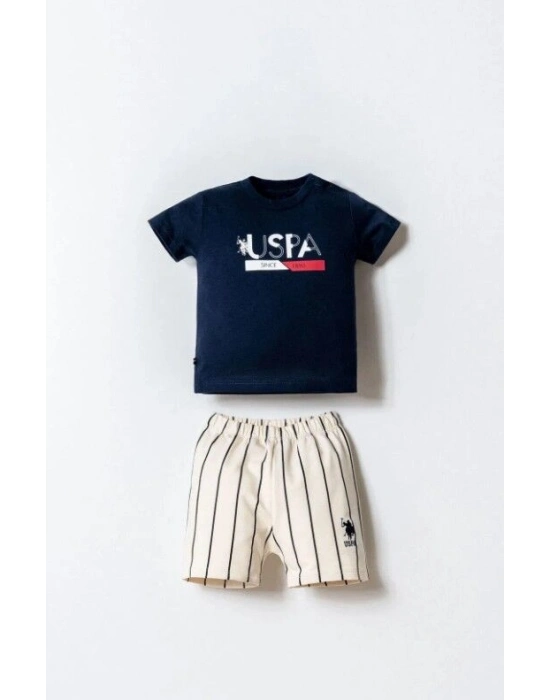 U.S. Polo Şortlu Takım USB2869 Lacivert