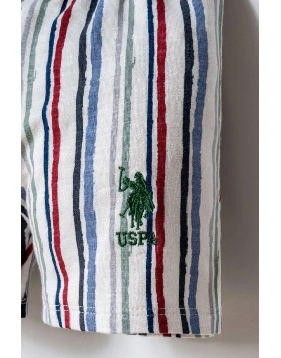 U.S. Polo Şortlu Takım USB2880 Yeşil