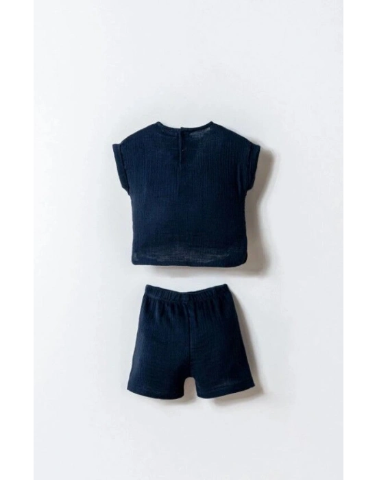 U.S. Polo Şortlu Takım USB2882 Lacivert