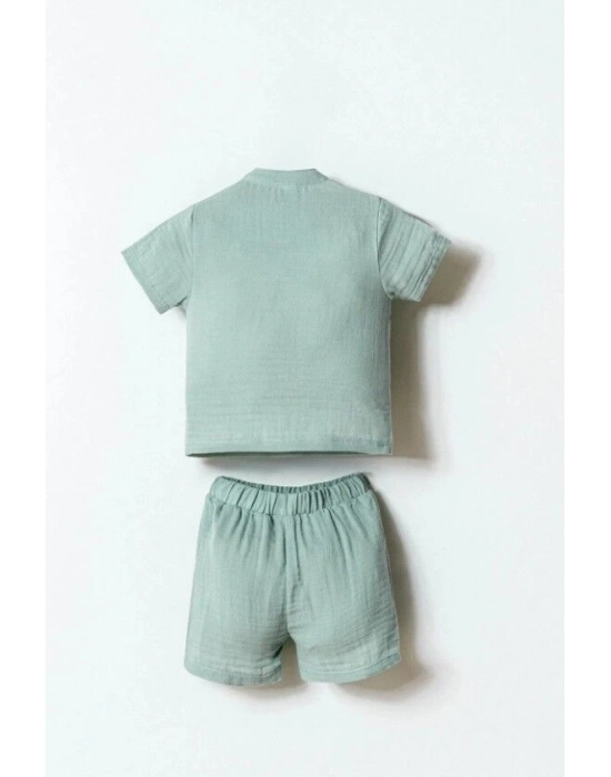 U.S. Polo Şortlu Takım USB2883 Mint