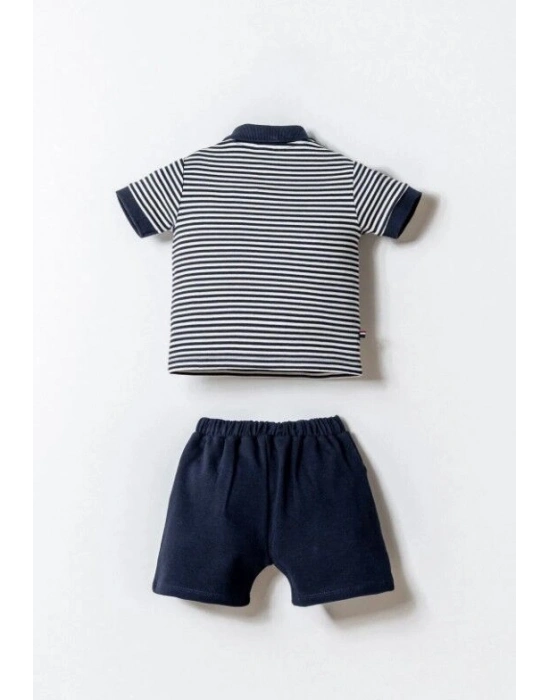 U.S. Polo Şortlu Takım USB2907 Lacivert
