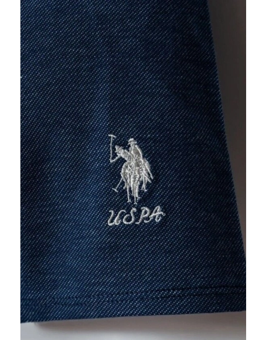 U.S. Polo Şortlu Takım USB2966 Ekru