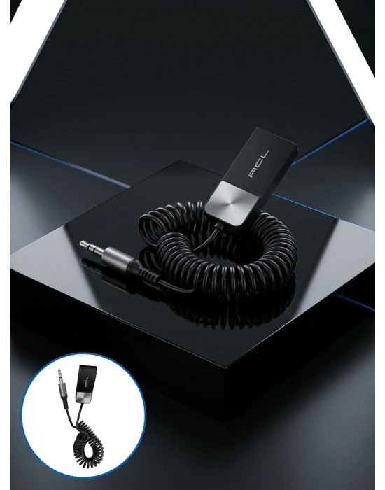 USB AUX Bluetooth Adaptörü Kablosuz Ses Aktarım Cihazı