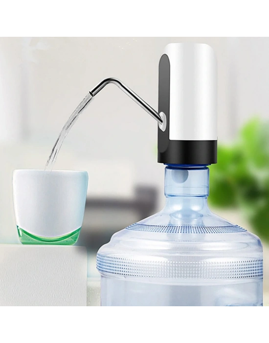 Usb İle Şarj Edilebilir  Otomatik Damacana Su Pompası