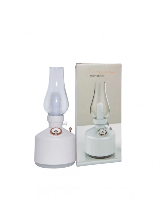 ® USB Şarjlı Gaz Lambası Modeli Nano Mist Aromaterapi Nemlendirici 280 ml