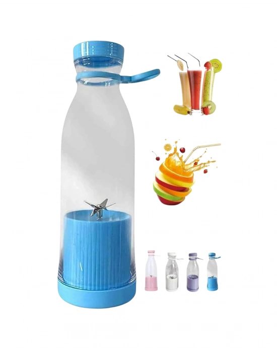 USB Şarjlı Mini Blender 380 ml Taşınabilir Smoothie Yapıcı Pratik Kullanım