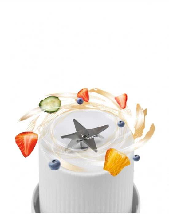 USB Şarjlı Mini Blender Taşınabilir Smoothie Yapıcı 380 ml Pratik Kullanım
