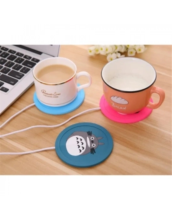 USB Silikon Bardak Altı Isıtıcı