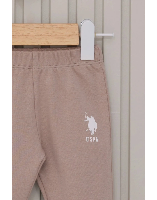 U.S.Polo Erkek Bebek Patikli 3Lü Takım USB2018 Krem