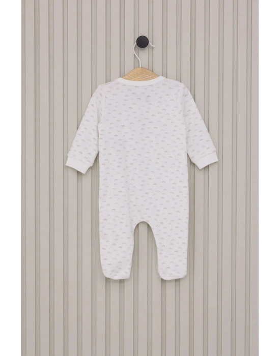 U.S.Polo Erkek Bebek Patikli Tulum USB2024 Krem