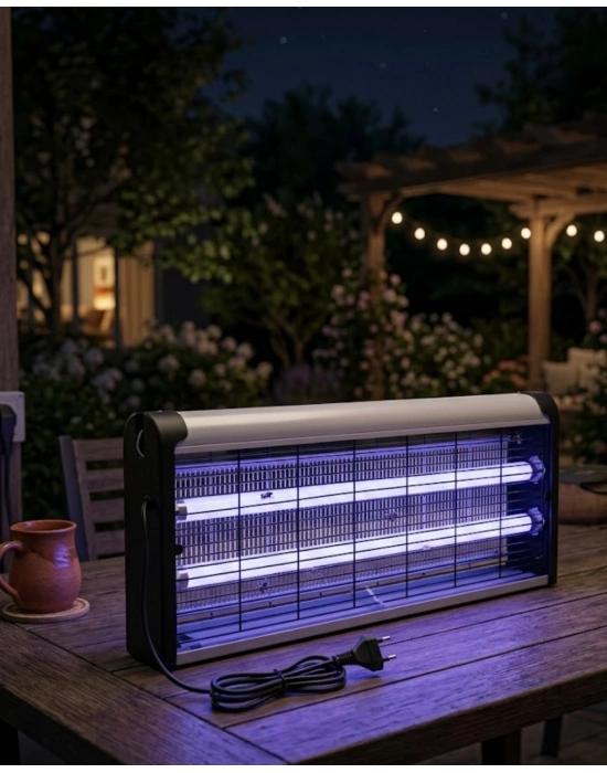 UV Işıklı Elektrikli Sinek Savar 10W Sessiz Haşere Öldürücü Lamba