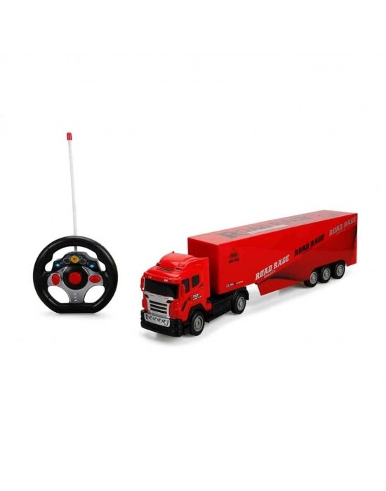 Uzaktan 1:32 Kumandalı Işıklı Tır 50 cm.