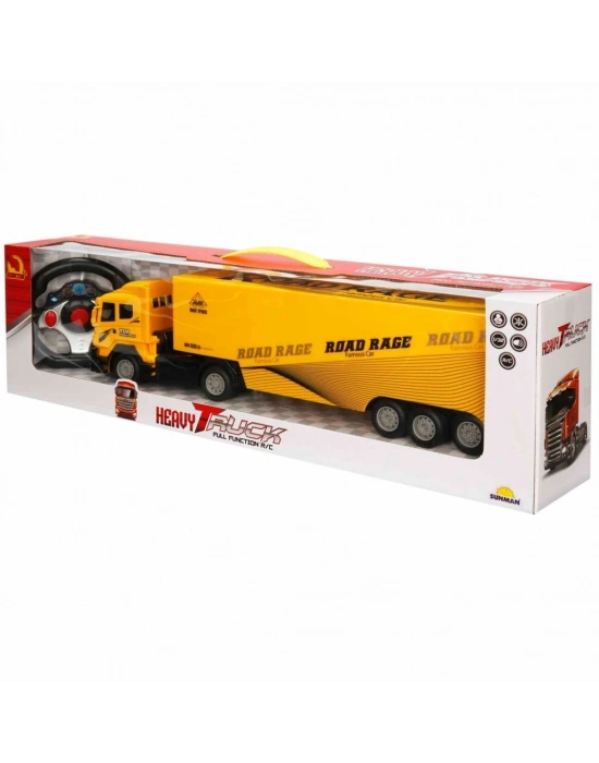 Uzaktan 1:32 Kumandalı Işıklı Tır 50 cm.